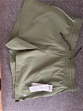 Smartwool femme women new tags Large merino Green Shorts